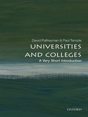 cover image of Universities and Colleges